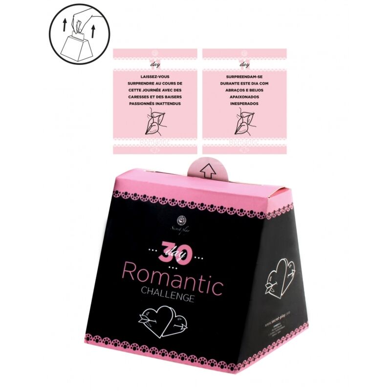 SECRETPLAY - 30 ROMANTISCHE HERAUSFORDERUNGEN (FR/PT) – Erotik-Zubehör Bild 2