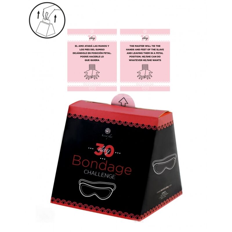 SECRETPLAY - CHALLENGE 30 TAGE BONDAGE (ES/EN) Produktansicht und Details