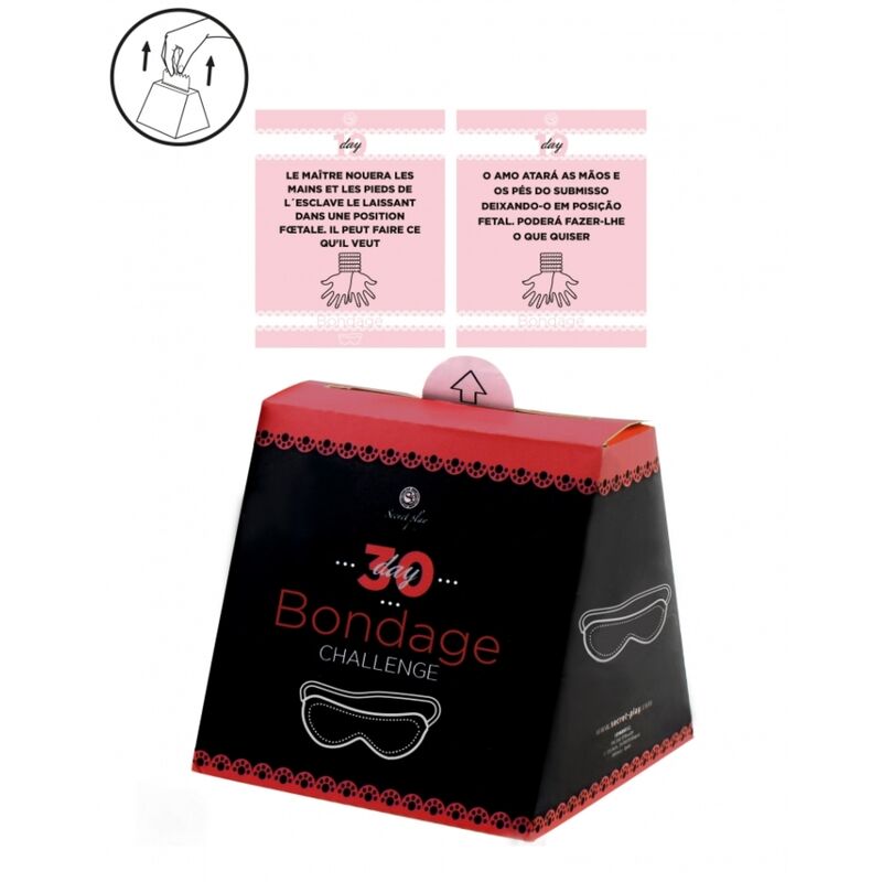 SECRETPLAY - CHALLENGE 30 TAGE BONDAGE (FR/PT) Produktansicht und Details