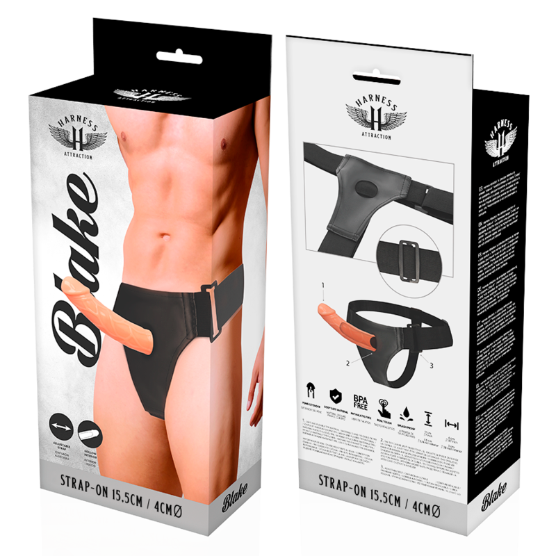 HARNESS ATTRACTION - RNES HUECO BLAKE 15.5 CM -O- 4 CM – BDSM-Zubehör Bild 6