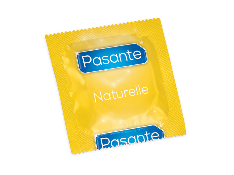 PASANTE - NATURELLE KONDOM 3ER PACK Produktverpackung und Details