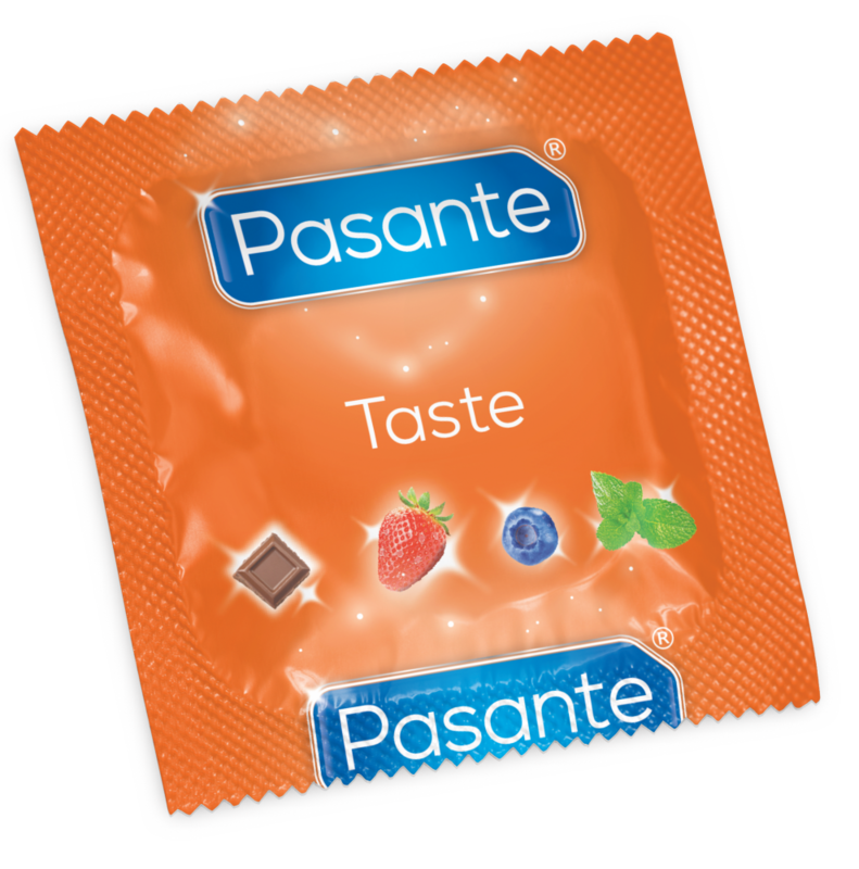 PASANTE - KONDOME AROMEN 155 EINHEITEN Produktverpackung und Details