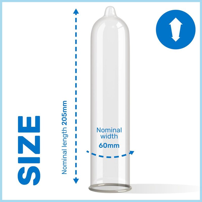 PASANTE --KONDOME KING SIZE 3 EINHEITEN Produktverpackung und Details