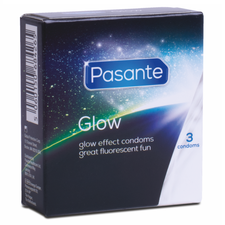 PASANTE - GLOW IN THE DARK 3 EINHEITEN – Erotik-Zubehör Bild 1