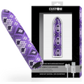 CUSTOM BULLETS - RECHARGEABLE SNAKE PURPLE MAGNETIC BULLET 10V – Vibrator Bild 1