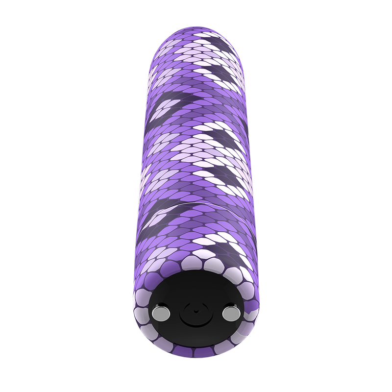 CUSTOM BULLETS - RECHARGEABLE SNAKE PURPLE MAGNETIC BULLET 10V – Vibrator Bild 3
