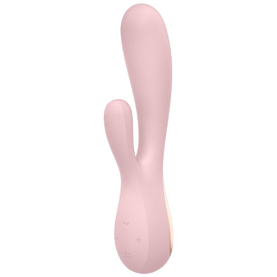 SATISFYER Mono Flex Rosa – App-kompatibler Vibrator, USB, Silikon & ABS Produktansicht und Details
