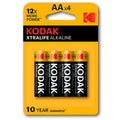 KODAK - XTRALIFE ALKALINE BATTERIE AA LR6 BLISTER * 4 – Batterien Bild 1