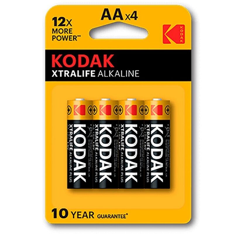 KODAK - XTRALIFE ALKALINE BATTERIE AA LR6 BLISTER * 4 – Batterien Bild 1