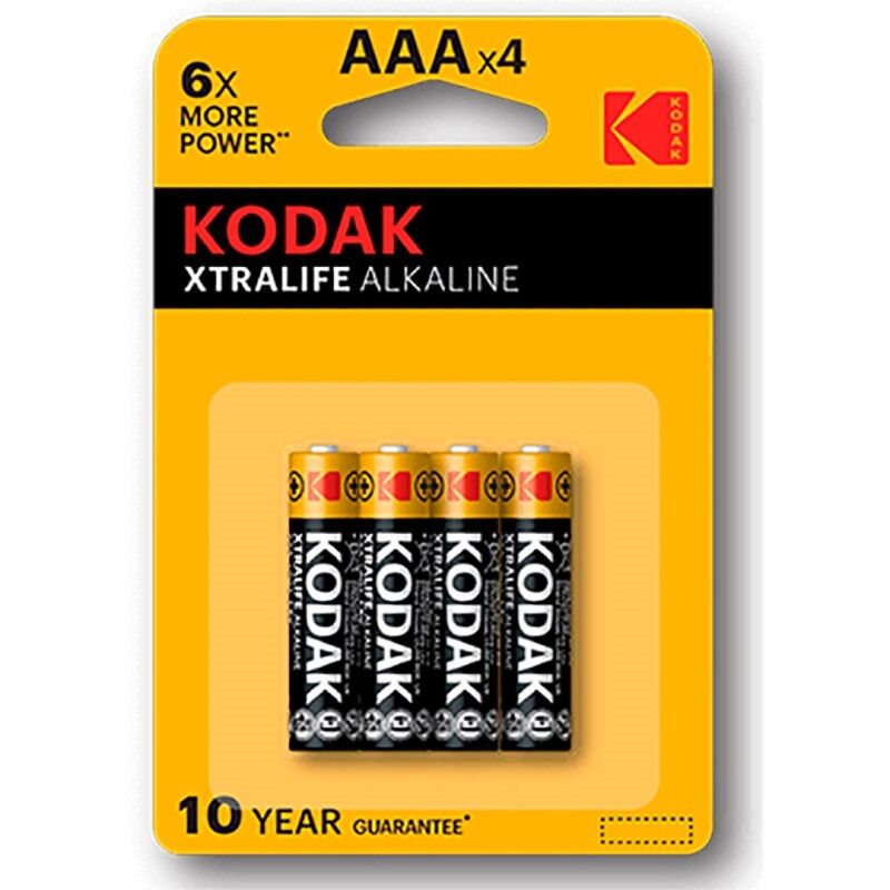 KODAK - XTRALIFE ALKALINE BATTERIE AAA LR03 BLISTER * 4 – Batterien Bild 1
