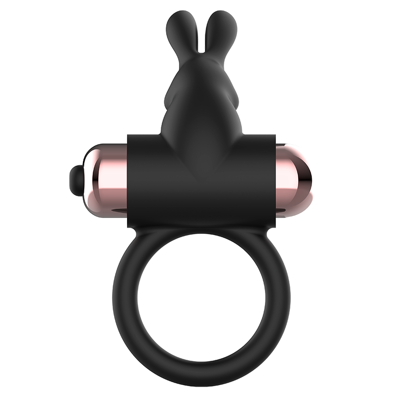 COQUETTE CHIC DESIRE - COCKRING MIT VIBRATOR SCHWARZ/ GOLD Produktansicht und Details