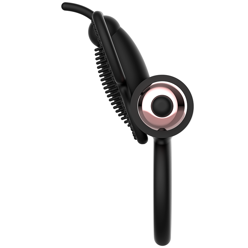 COQUETTE CHIC DESIRE - COCKRING SCHMETTERLING MIT VIBRATOR SCHWARZ/ GOLD Produktansicht und Details