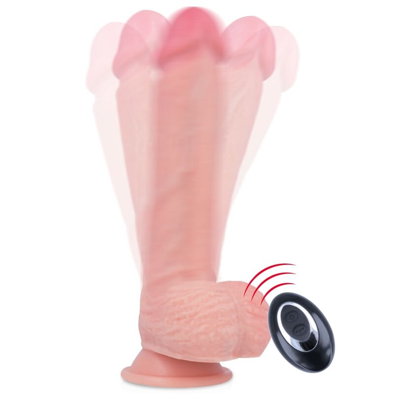 ROCKARMY Apache Silikonvibrator mit Fernbedienung – 20,5 cm, USB für intensive Stimulation und Self-Love