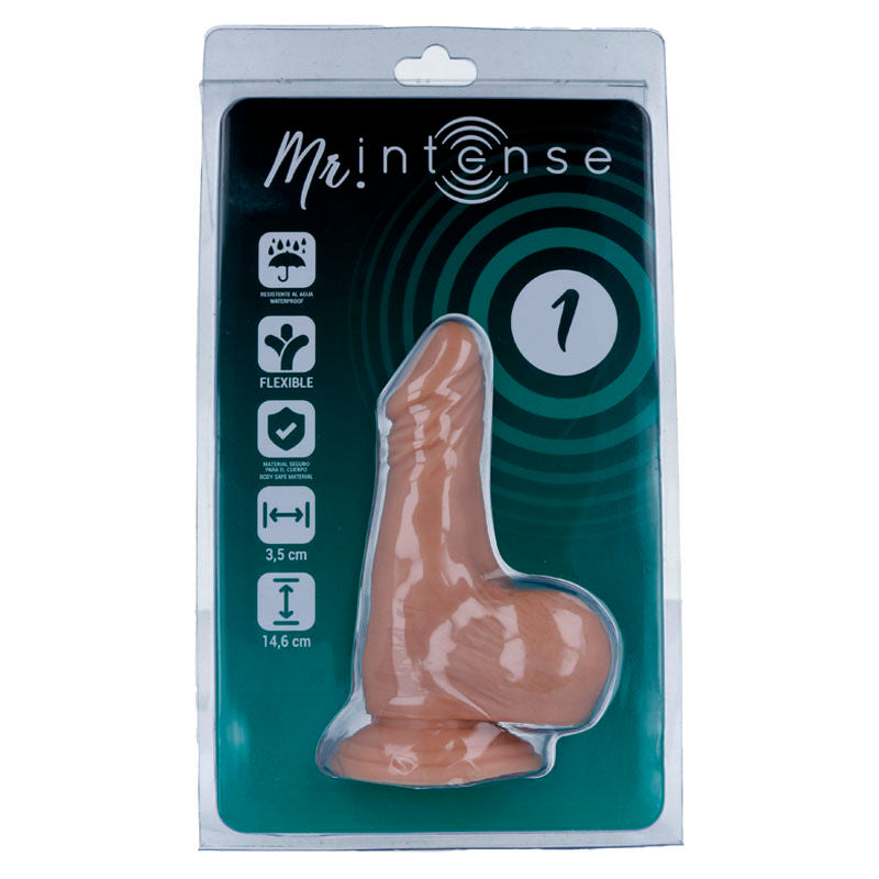 MR INTENSE - 1 REALISTISCHER PENIS 14.6 CM -O- 3.5 CM realistischer Dildo diskret online kaufen