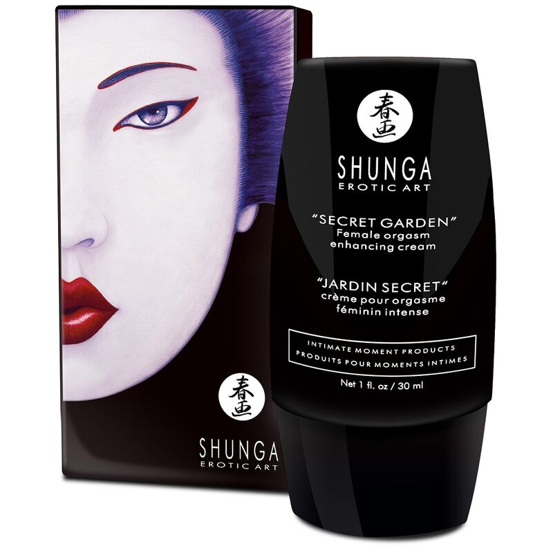 Shunga Secret Garden 15 ml – Intensive weibliche Orgasmuscreme für Frauen – Intimkosmetik Bild 1