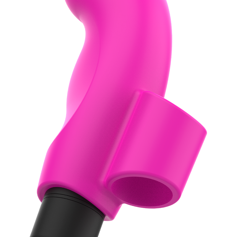OHMAMA - NEONPINKER FINGERHUT-VIBRATOR XMAS EDITION hochwertiges Sextoy bei Secret Pulse