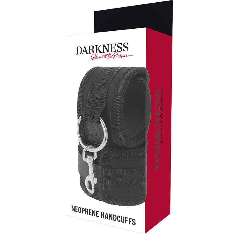 DARKNESS - HANDSCHELLEN AUS NEOPREN hochwertiges Zubehör