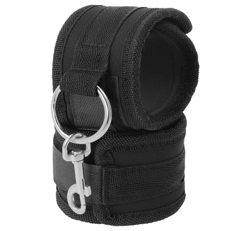 DARKNESS - HANDSCHELLEN AUS NEOPREN Produktansicht und Details