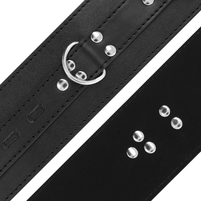 DARKNESS - HANDSCHELLEN AUS SCHWARZEM LEDER bei Secret Pulse im Erotikshop