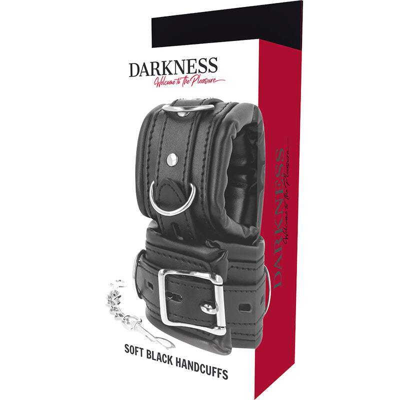 DARKNESS - GEPOLSTERTE BDSM-HANDSCHELLEN hochwertiges Zubehör