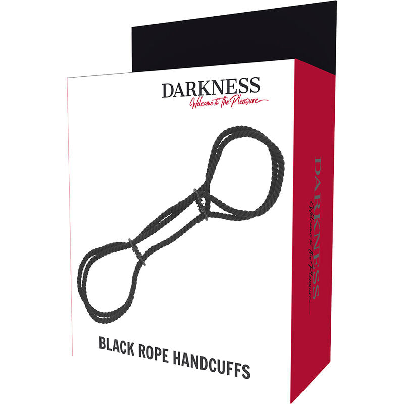 DARKNESS - HANDSCHELLEN ODER KNÖCHEL-HANDSCHELLEN AUS 100 % BAUMWOLLE hochwertiges Zubehör