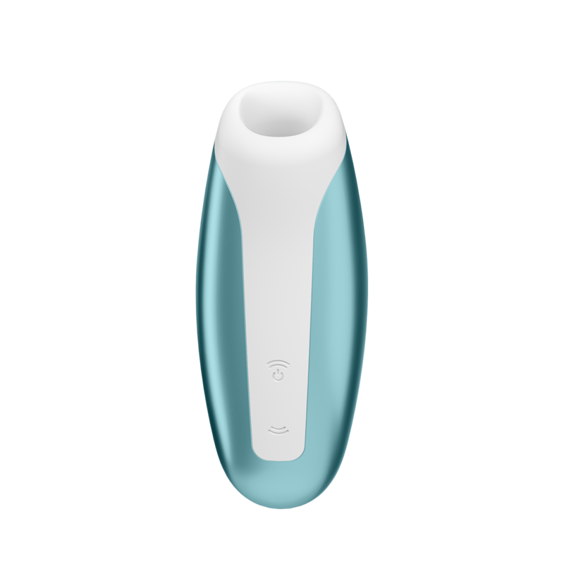 SATISFYER - LOVE BREEZE SUCCIONADOR ICE BLUE hochwertiges Sextoy bei Secret Pulse