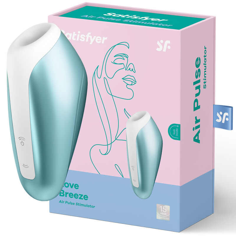 SATISFYER - LOVE BREEZE SUCCIONADOR ICE BLUE Klitorisstimulator diskret online kaufen