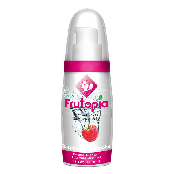 ID FRUTOPIA Lube Himbeere 100 ml – Aromatisches, Wasserbasiertes Gleitmittel wasserbasiertes Gleitgel diskret online kaufen