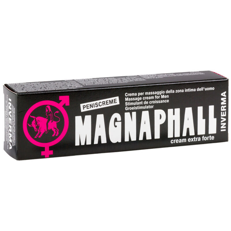 INVERMA Magnaphall Creme Extra Forte 45 ml – Erektion & Potenzsteigerung – Potenz- & Lustprodukt von Secret Pulse