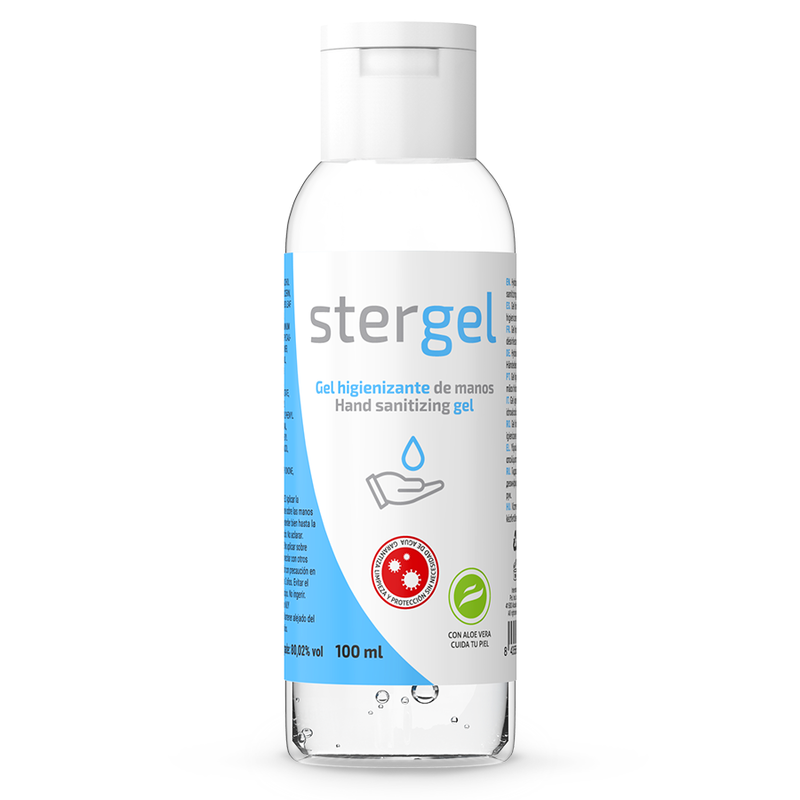 STERGEL - HYDROALKOHOLISCHES HÄNDESANITISIERUNGSGEL ALOE VERA 100ML – Erotik-Zubehör Bild 1