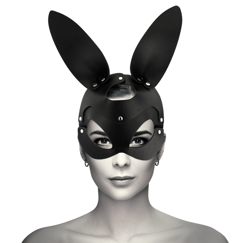 Ledermaske mit Hasenohren – Sexy & Verspielt | Coquette Chic Desire Produktansicht und Details