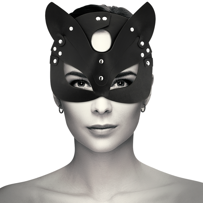 Ledermaske mit Katzenohren – Coquette Chic Desire | Sexy & Verspielt Produktansicht und Details