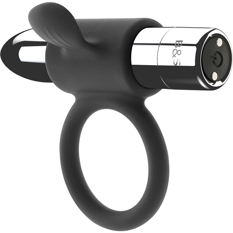 BLACK&SILVER - CAMERON WIEDERAUFLADBARER RING SILBER – Erotik-Zubehör Bild 1