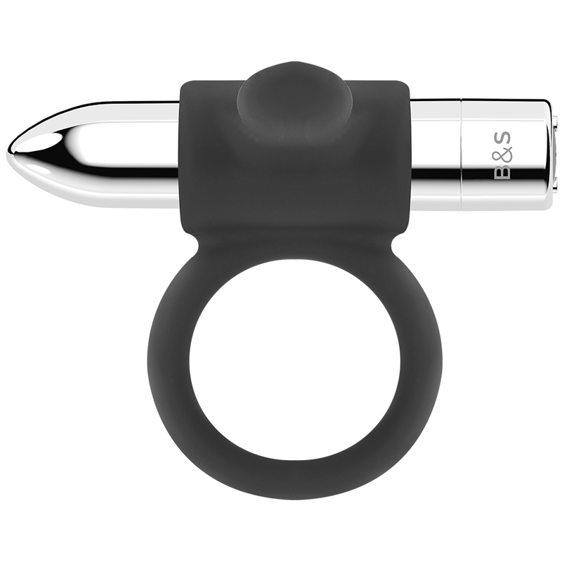 BLACK&SILVER - CAMERON WIEDERAUFLADBARER RING SILBER – Erotik-Zubehör Bild 4