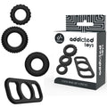 ADDICTED TOYS - COCK RING SET 4 STÜCK Sextoy-Set Produktansicht
