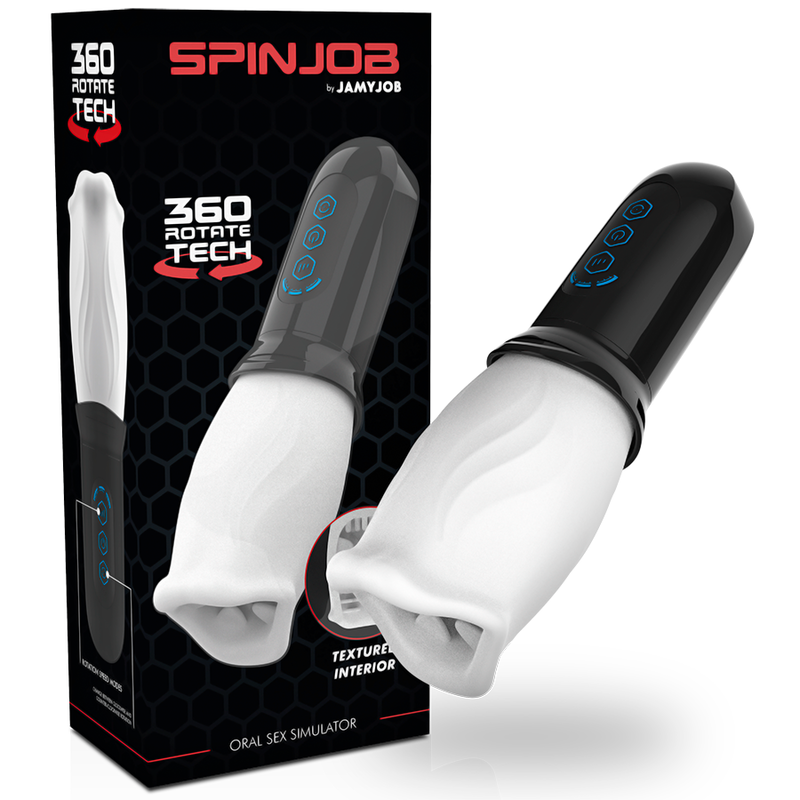 JAMYJOB - SPINJOB ORALSEX-STIMULATOR für intensive Stimulation und Self-Love