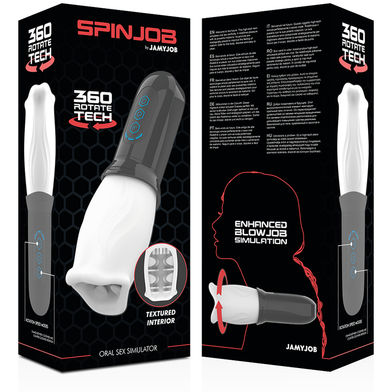 JAMYJOB - SPINJOB ORALSEX-STIMULATOR hochwertiges Sextoy bei Secret Pulse