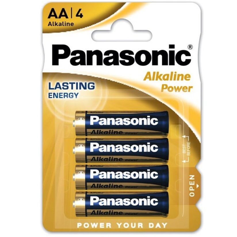 PANASONIC - BRONZE BATTERIE AA LR6 4U – Batterien von PANASONIC