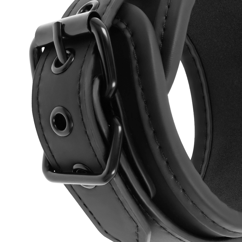 FETISH SUBMISSIVE - HANDSCHELLEN MIT NOPRENE-FUTTER UND GRIFF bei Secret Pulse im Erotikshop