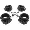 FETISH SUBMISSIVE - HAND- UND KNÖCHEL-HANDSCHELLEN-SET MIT NOPRENE-FUTTER Set Produktansicht