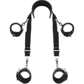 FETISH SUBMISSIVE - MEISTERPOSITION MIT 4 NOPRENE-GEFÜTTERT HANDSCHELLEN – Bondage-Fessel Bild 1