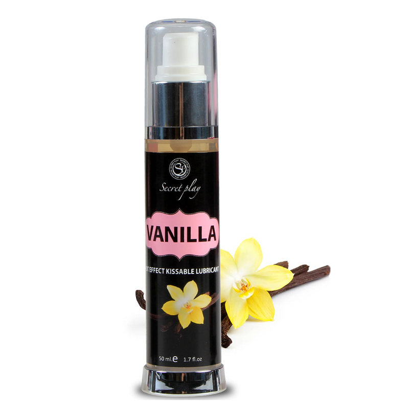 SECRETPLAY - SCHMIERMITTEL 2-1 WÄRMEEFFEKT VANILLE 50 ML Gleitgel diskret online kaufen