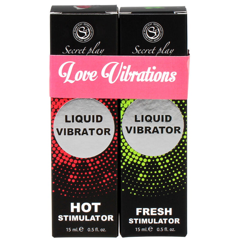 SECRETPLAY - LIQUID VIBRATOR LOVE VIBRATIONS PACK Vibrator diskret online kaufen