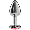 SECRETPLAY - ANALPLUG AUS ALUMINIUM, FUCHSIA, 7 CM Analplug diskret online kaufen