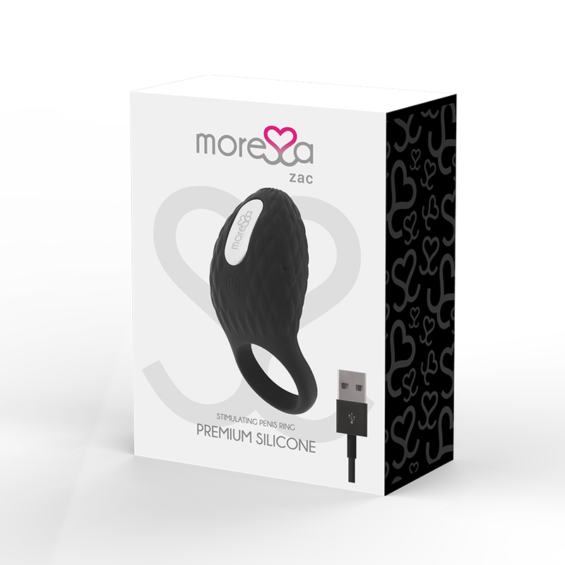 MORESSA ZAC PREMIUM WIEDERAUFLADBARER VIBRIERRING – Vibrator Bild 3