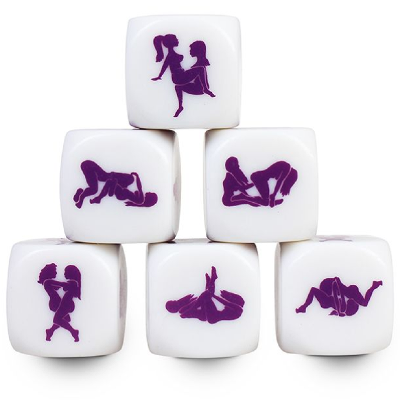 SECRETPLAY - WÜRFEL KAMASUTRA LESBISCH 25 MM – Erotikspiel von SECRETPLAY