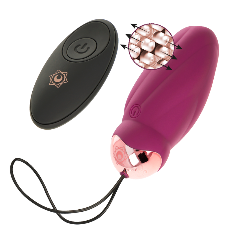 RITHUAL -SITA EGG FERNBEDIENUNG PERLENDREHUNG + VIBRATION – Erotik-Zubehör Bild 1
