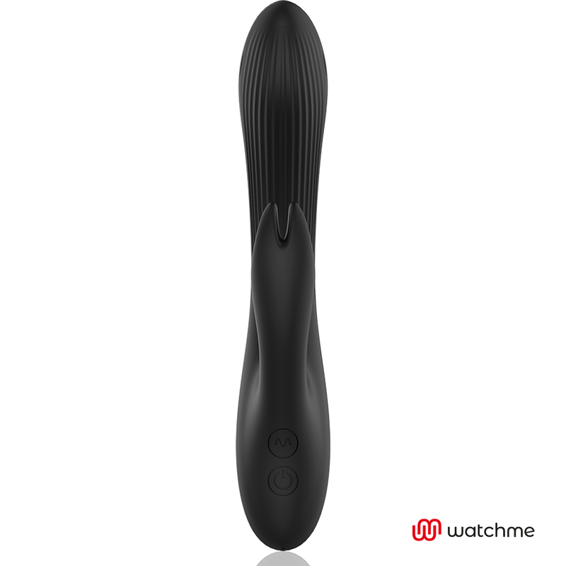 Anne’s Desire Rabbit Vibrator WatchMe Schwarz – Fernbedienung, Dual-Motor, USB, wasserdicht