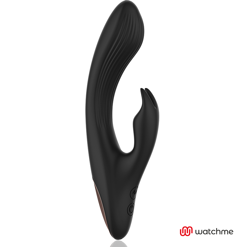 Anne’s Desire Rabbit Vibrator WatchMe Schwarz/Gold – Fernbedienung, USB, wasserdicht – Rabbit Vibrator Bild 9