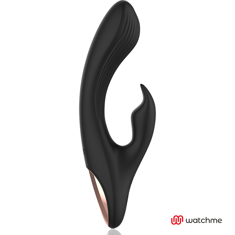 Anne’s Desire Rabbit Vibrator WatchMe Schwarz/Gold – Fernbedienung, USB, wasserdicht – Rabbit Vibrator Bild 12
